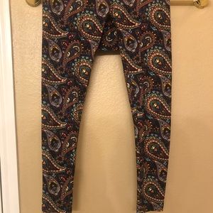 Buy3get1Free: LuLaRoe TC Leggings - Paisley
